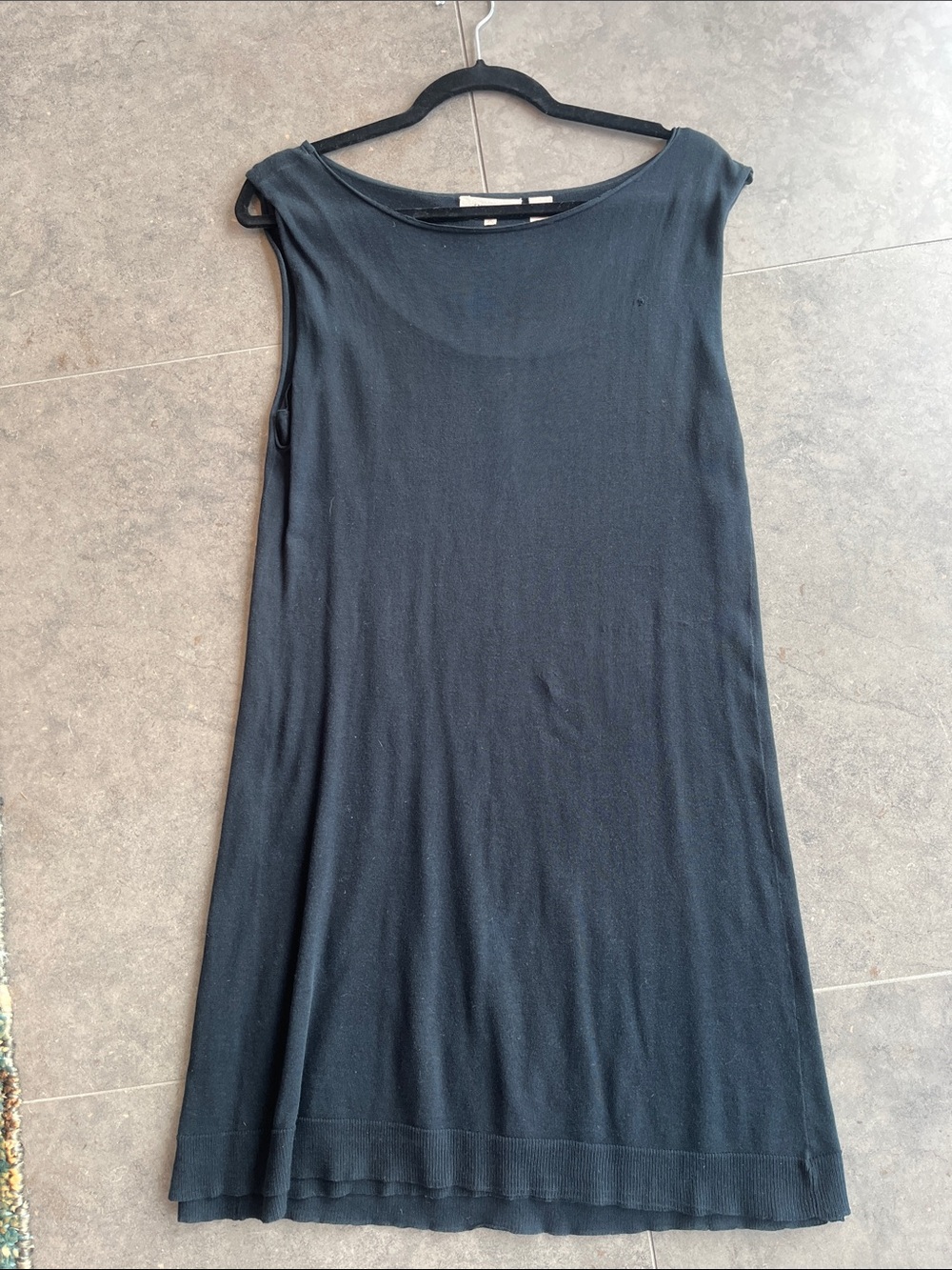 Inhabit Classic Black Sleeveless Women's Dress